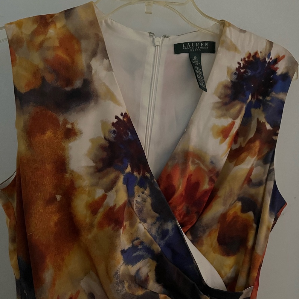Lauren Ralph Lauren size 10 multiple color dress